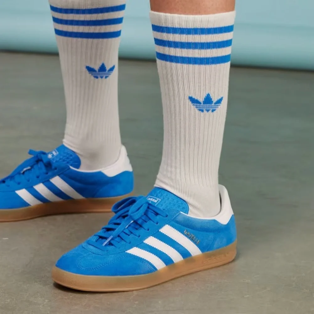 Adidas • Blue Gazelle Indoor Shoes